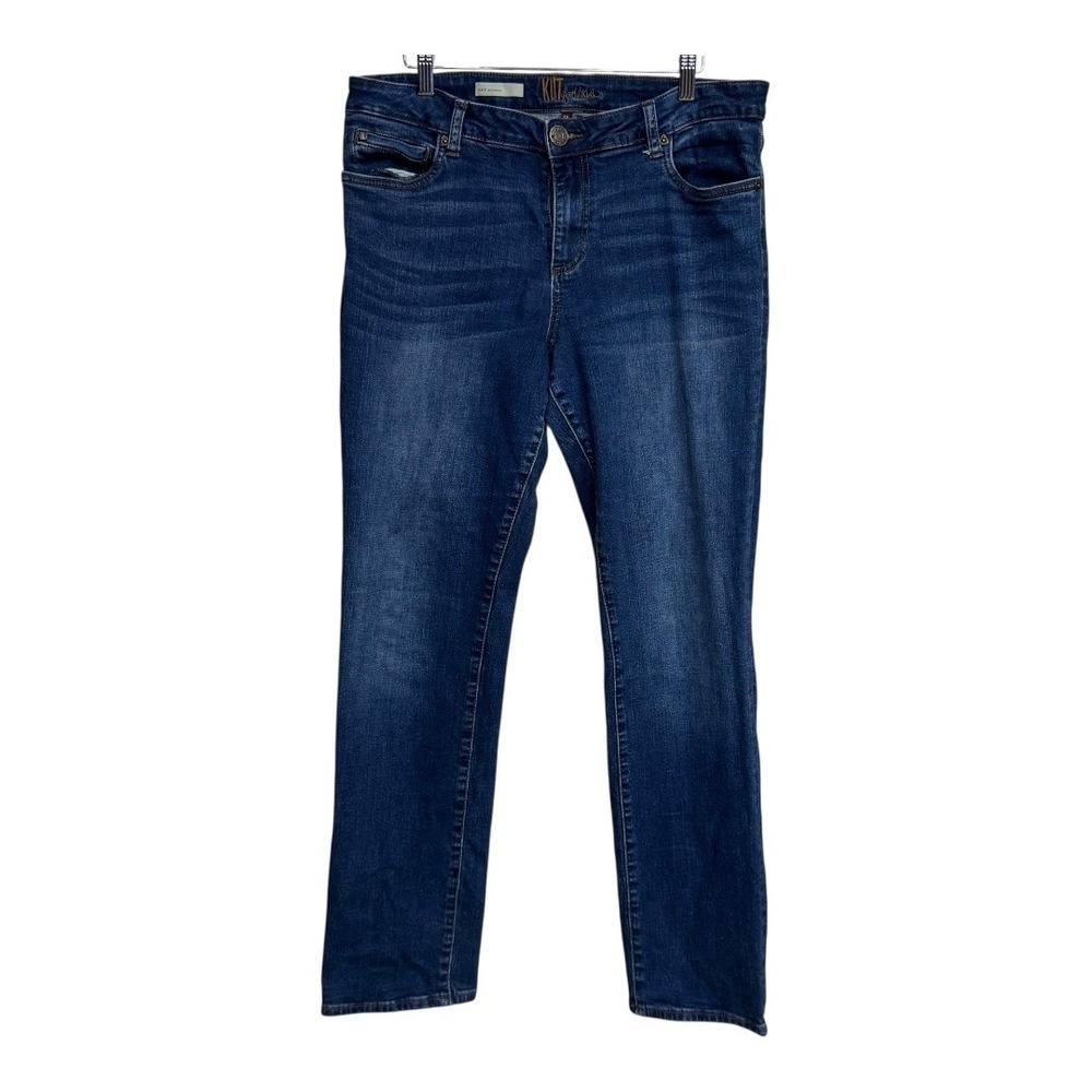 Kut from the Kloth Women’s Boyfriend Jeans - Dark Blue Wash